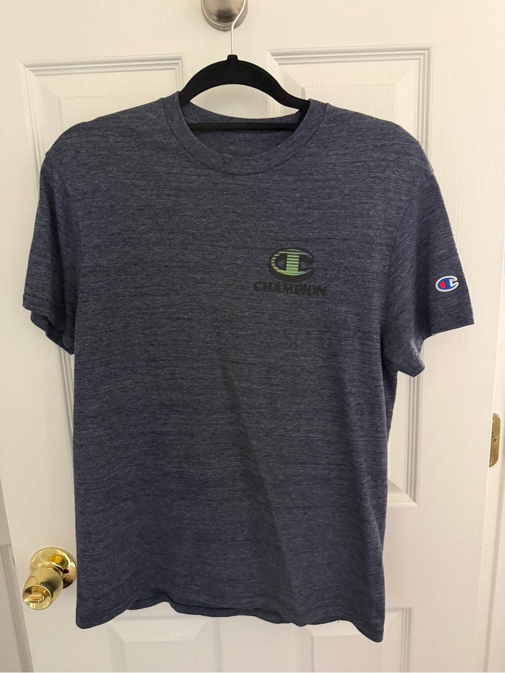 Men's Gray Champion T-Shirt Size Medium